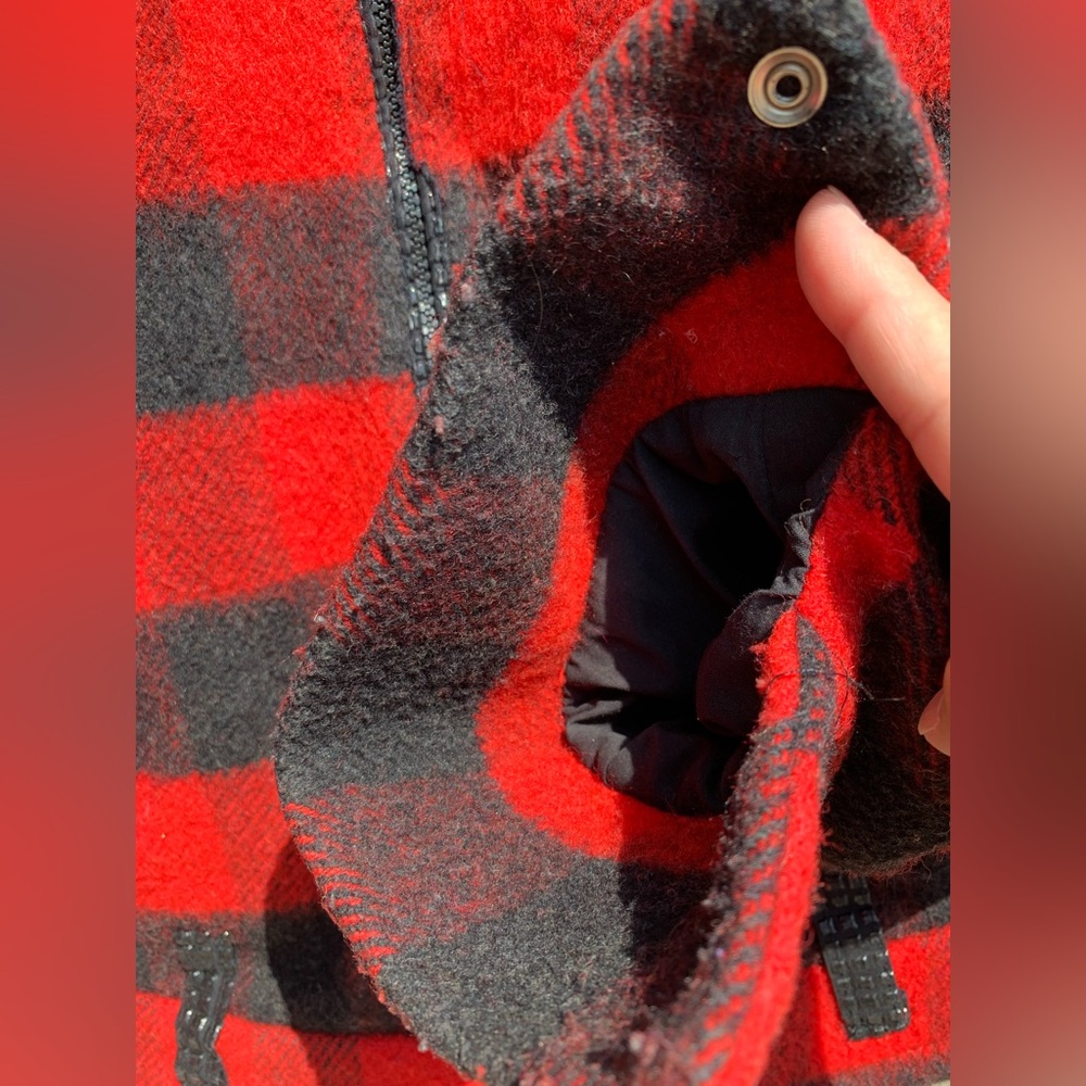 EUC vintage Wool Plaid Michael Jackson Bomber jacket - Picture 7 of 14
